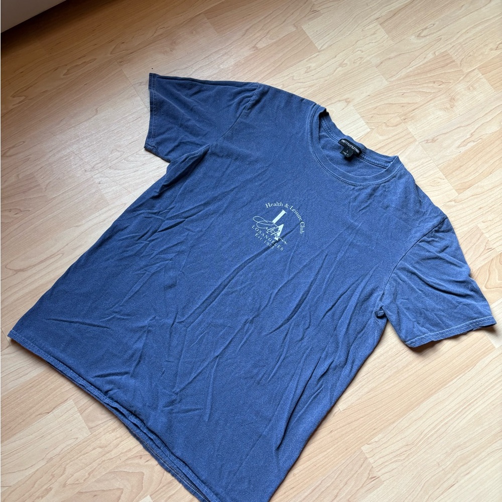 PrettyLittleThing Navy Graphic Tee